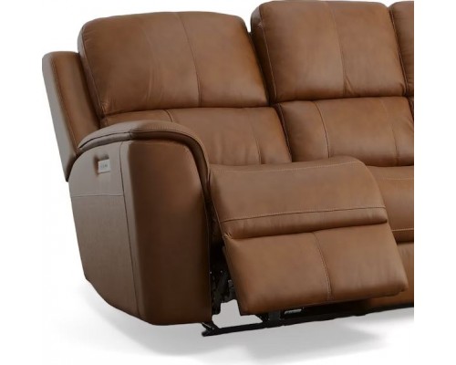 Henry Power Reclining Sectional with Power Headrests and Lumbar 2